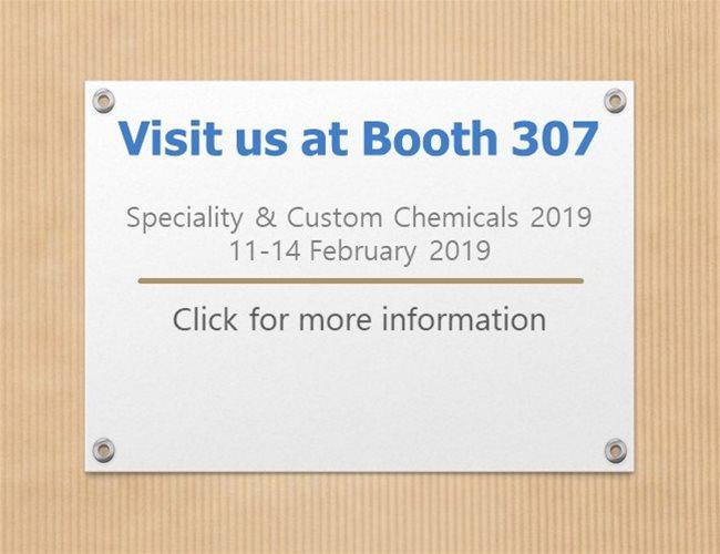 Robinson Brothers is exhibiting at Speciality & Custom Chemicals 2019