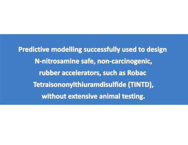 Predictive Modelling used to Design N-nitrosamine Safe Rubber Accelerator